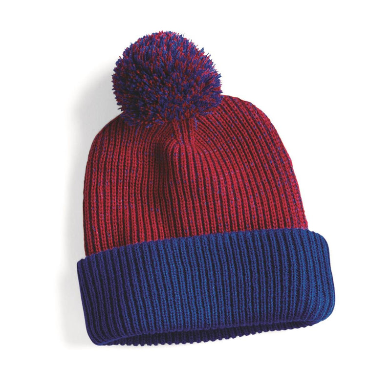 Sportsman 12" Knit Speckled Pom-Pom Beanie