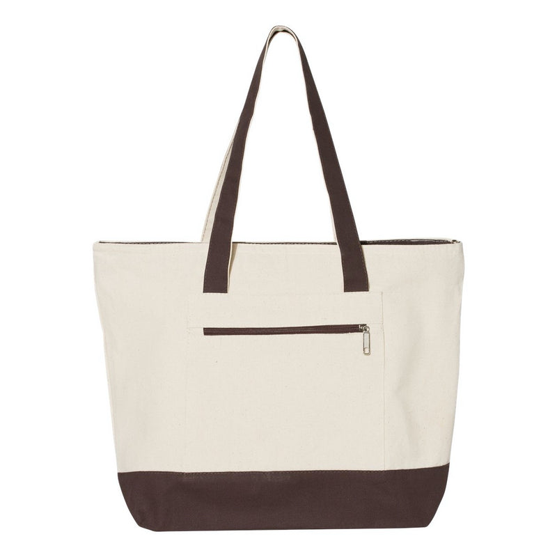 Q-Tees 19L Zippered Tote