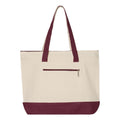 Q-Tees 19L Zippered Tote