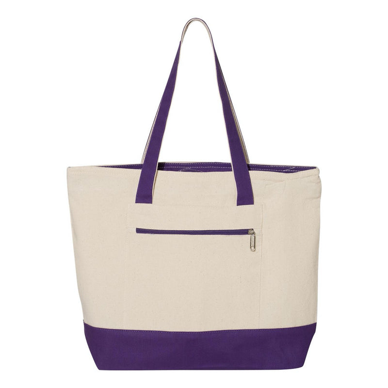 Q-Tees 19L Zippered Tote