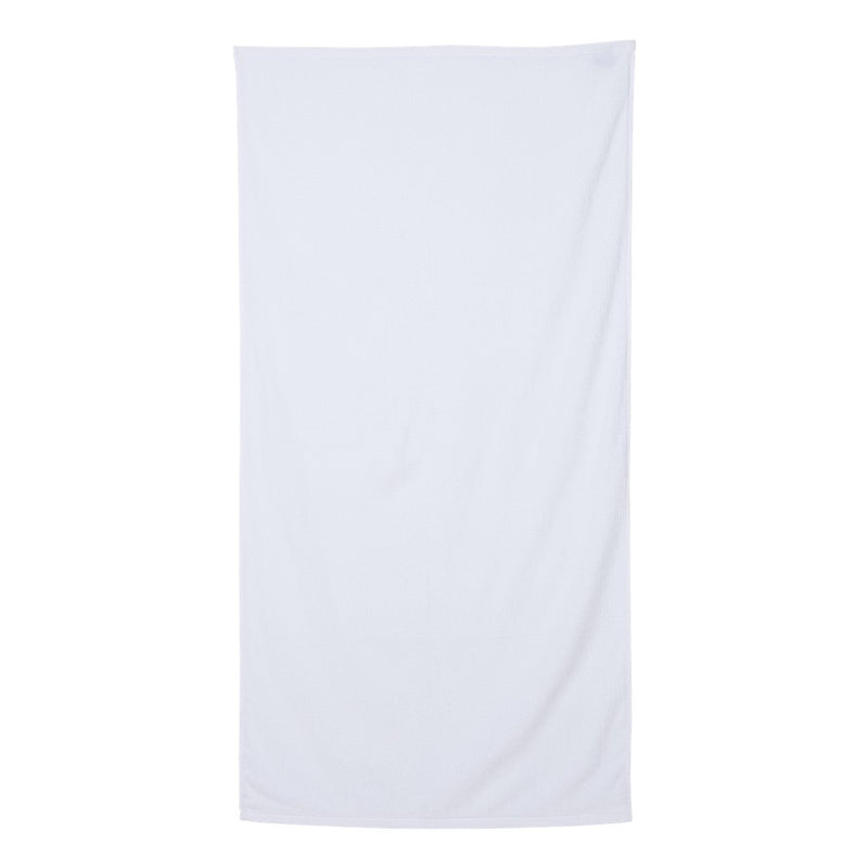 Q-Tees Velour Beach Towel