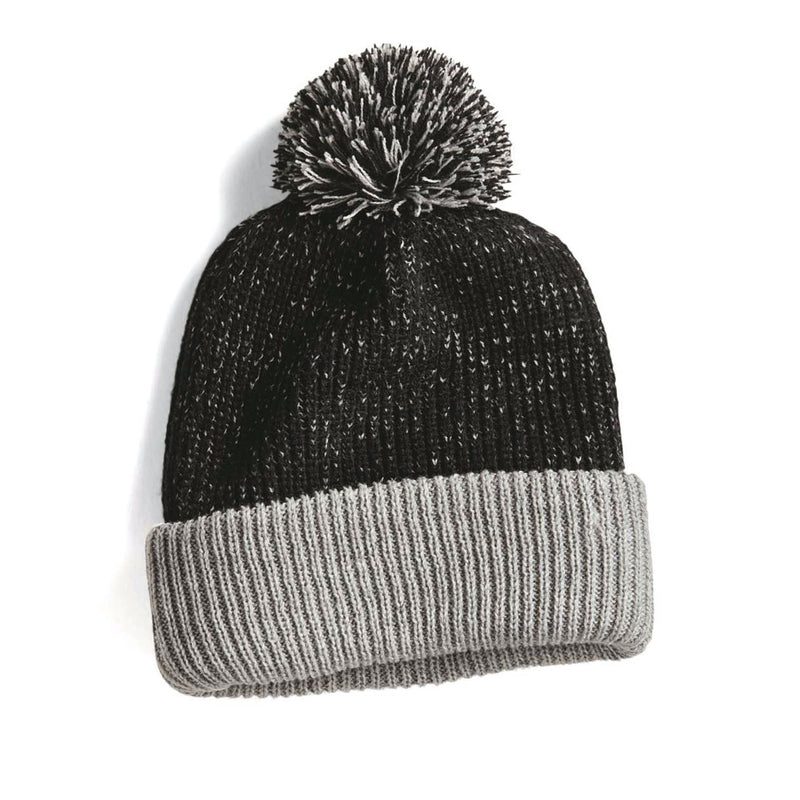 Sportsman 12" Knit Speckled Pom-Pom Beanie