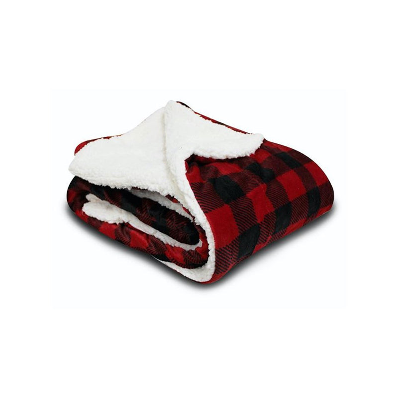 Alpine Fleece Micro Mink Sherpa Blanket