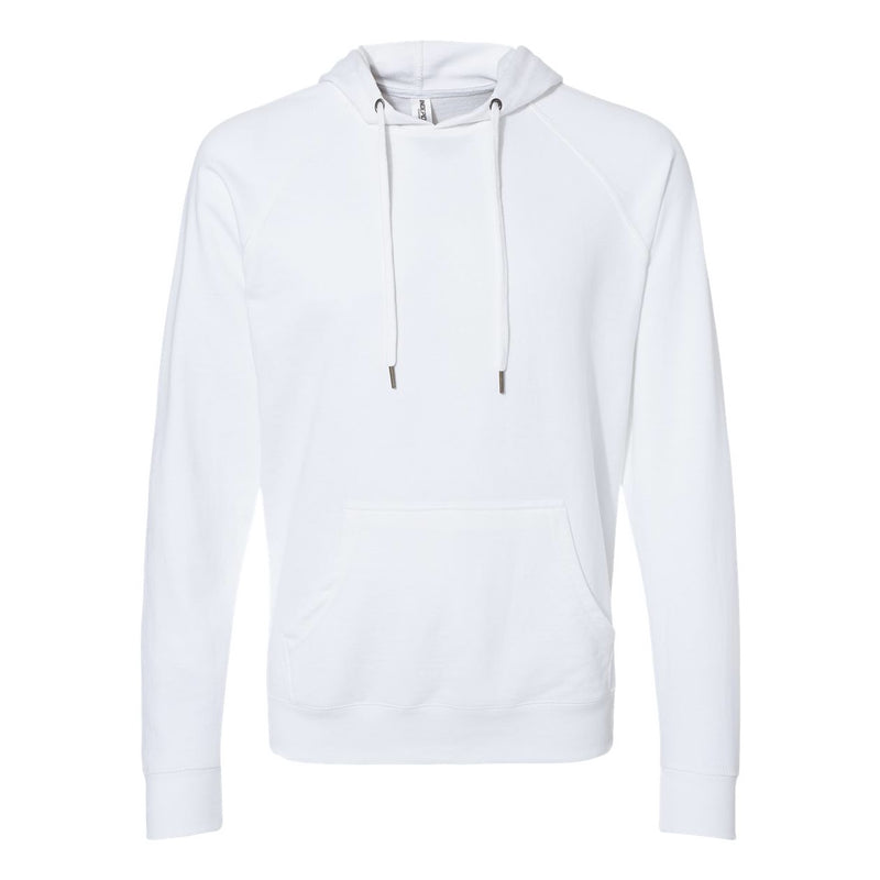 Independent Trading Co. Icon Unisex Lightweight Loopback Terry Hooded Pullover