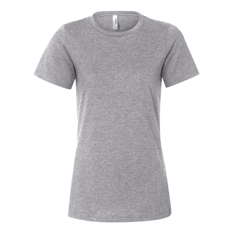 BELLA + CANVAS Women’s Relaxed Fit Heather CVC Tee