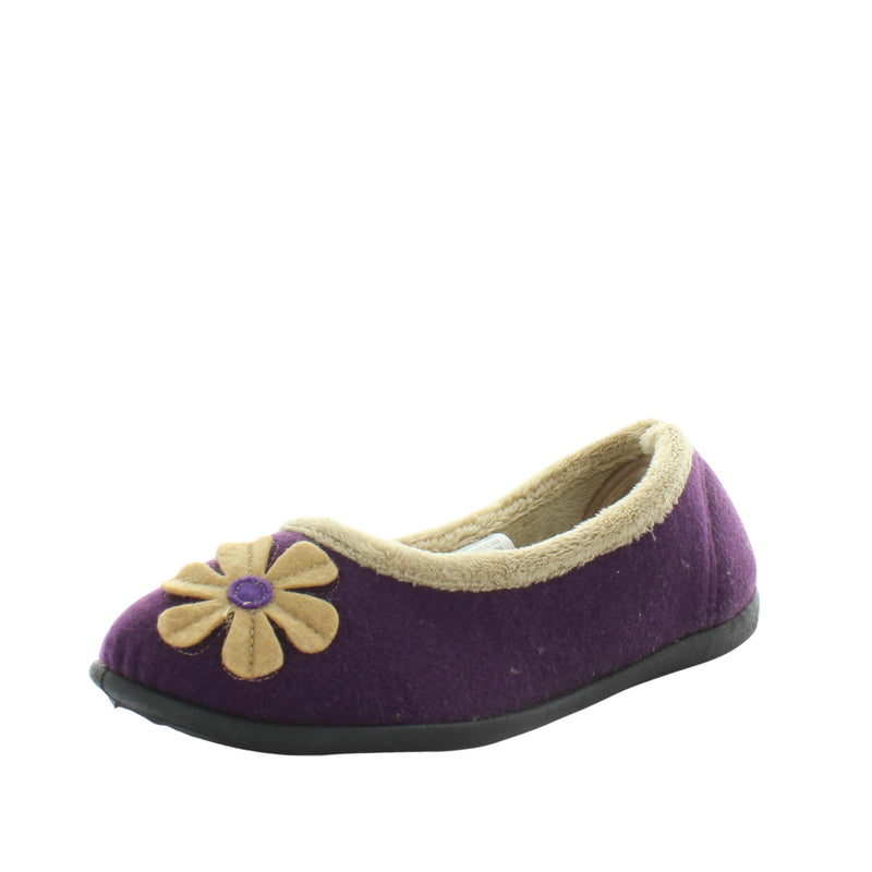 Panda Brand Purple Elgin Ballet Slippers