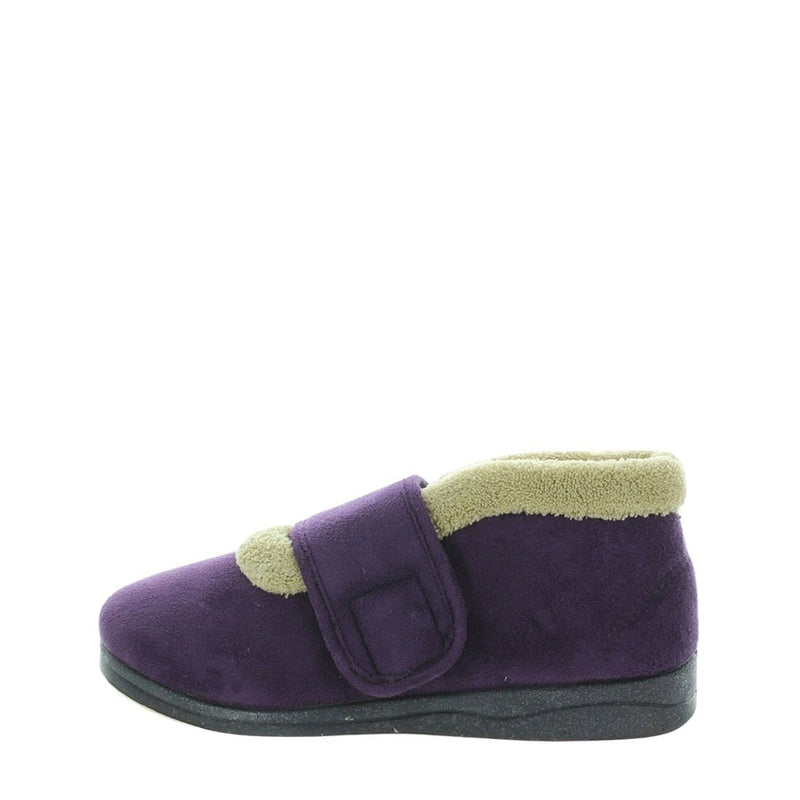 Panda Brand Purple Emee Bootie Slippers