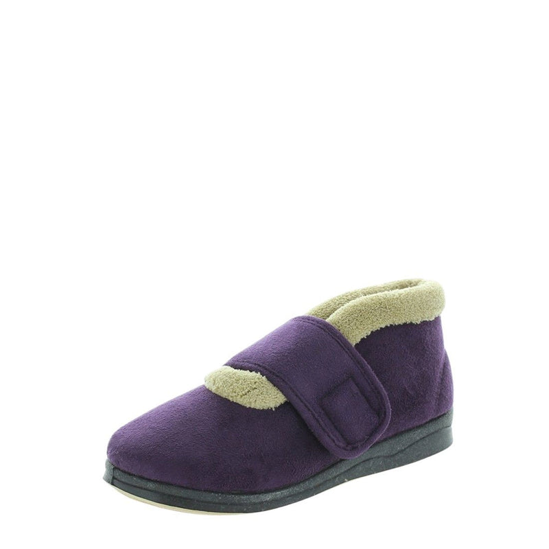 Panda Brand Purple Emee Bootie Slippers