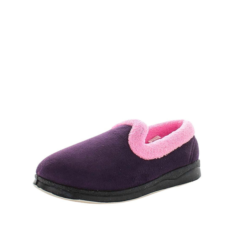 Panda Brand Purple Emille Slippers