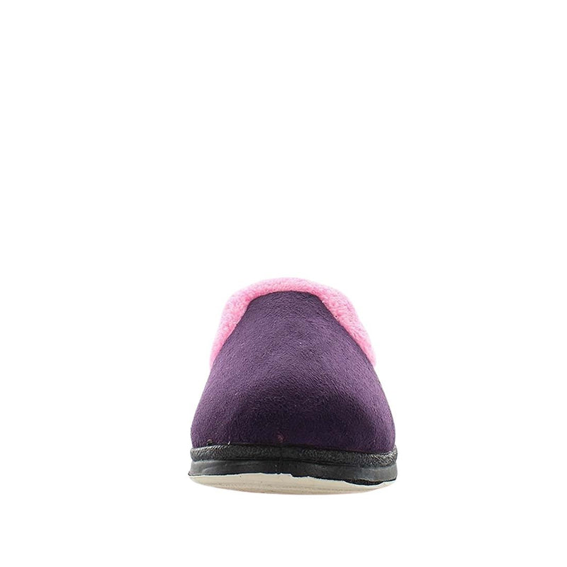 Panda Brand Purple Emille Slippers