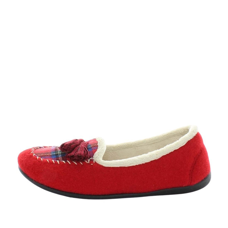 Panda Brand Red Estha Slippers