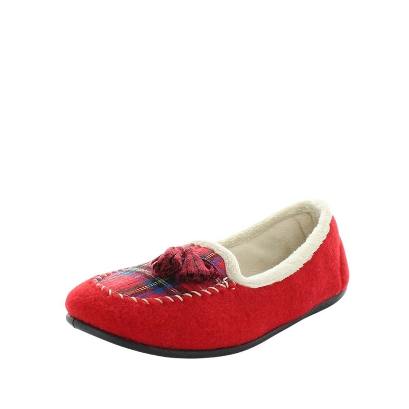 Panda Brand Red Estha Slippers