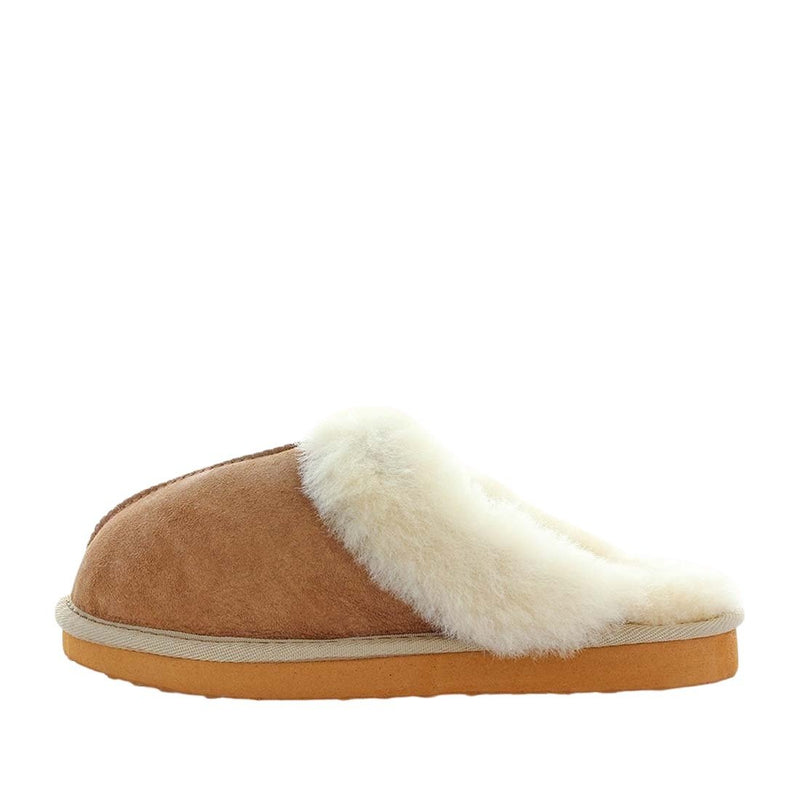 Yellow Earth  Chestnut Lady Scuff Slippers