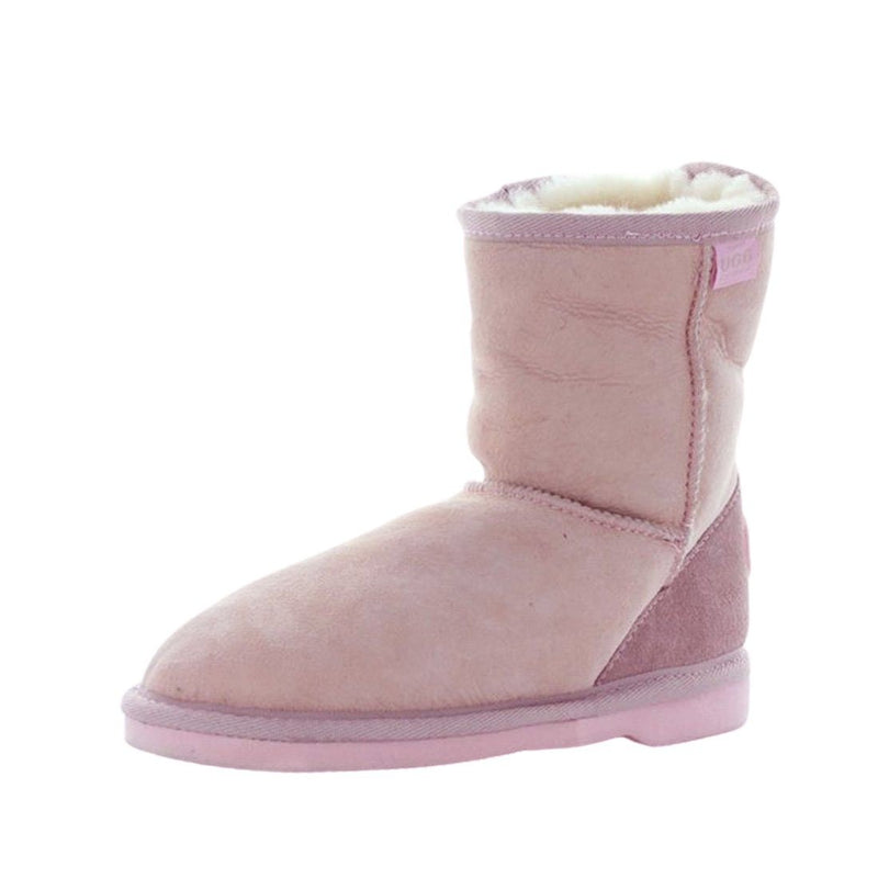 Yellow Earth  Pink Manly Boot Slippers